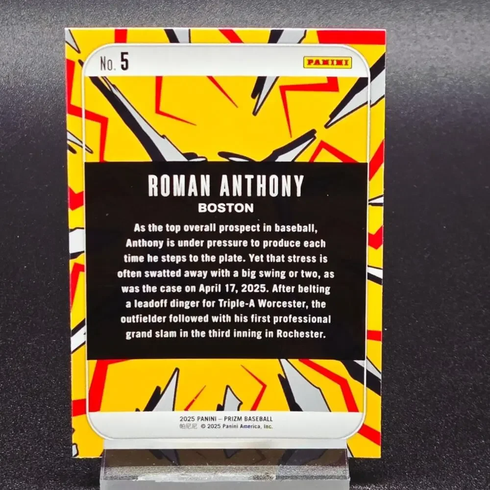 Roman Anthony Select Dingers RC Boston Red Sox Top Prospect